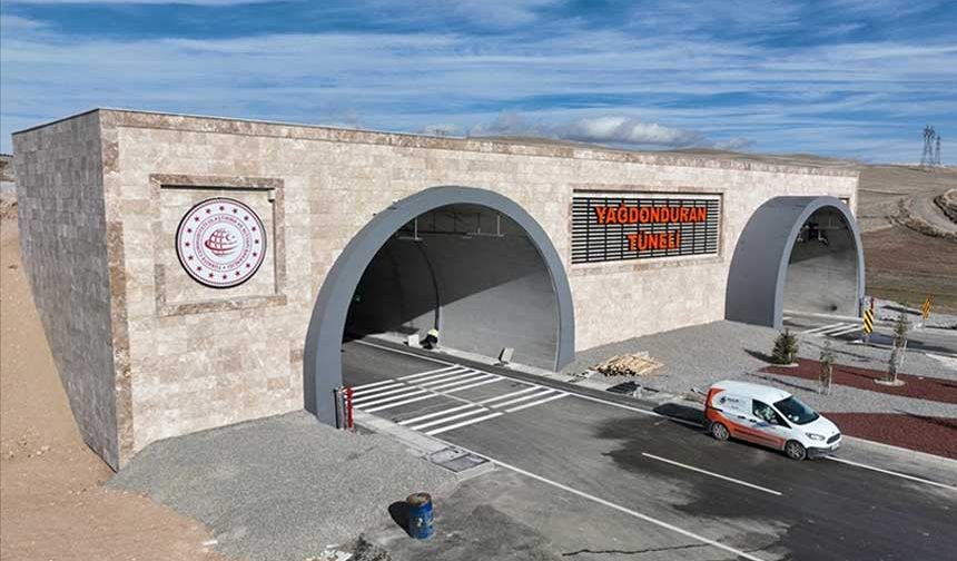 Sivas'ta Yağdonduran Tüneli Hizmet Vermeye Başladı