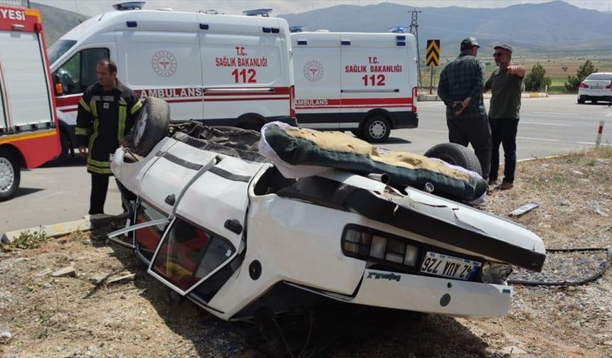 Konya Kadınhanı’nda Trafik Kazası: 4 Yaralı