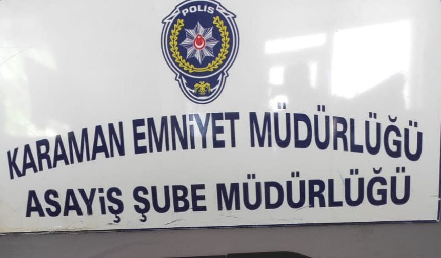 Karaman'da Çeşitli Suçlardan 21 Kişi Gözaltına Alındı