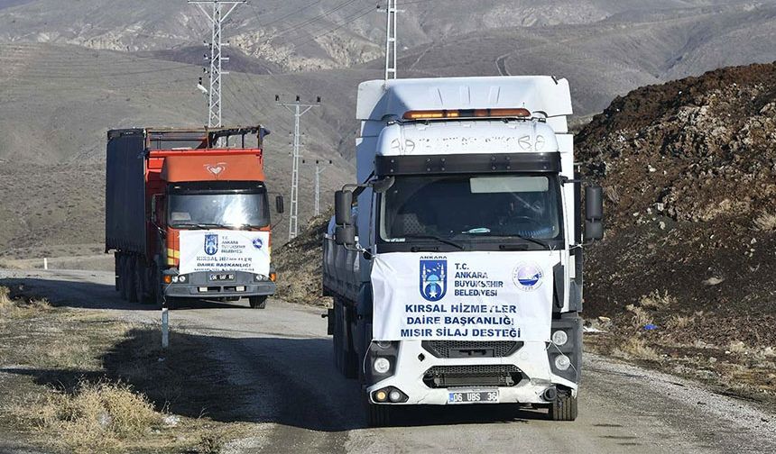 Ankara Büyükşehir Belediyesi'nden Çiftçilere Destek