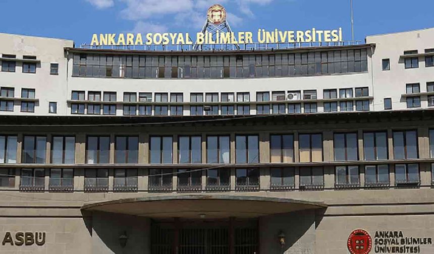 Ankara Sosyal Bilimler Üniversitesinde Yüksek Lisans Fırsatı