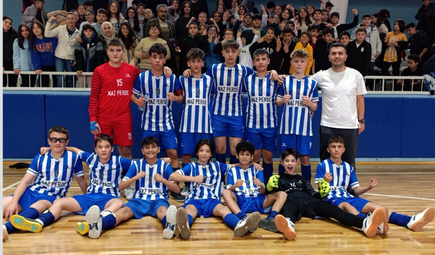 Beypazarı’nın Yıldızları Futsal İl Şampiyonu Oldu