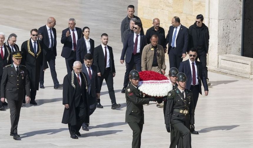 Anayasa Mahkemesi’nden Anıtkabir'e Anlamlı Ziyaret