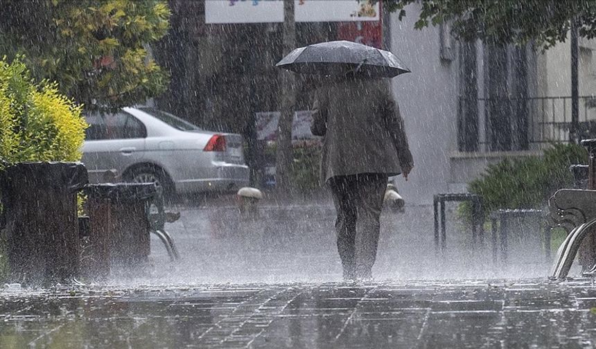 Meteoroloji'den Ankara için Sağanak Yağış Uyarısı