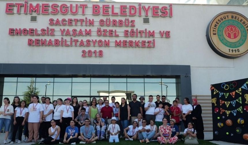 Etimesgut Engelsiz Yaşam Merkezi’nde Sporla Dolu Bir Gün Geçirildi
