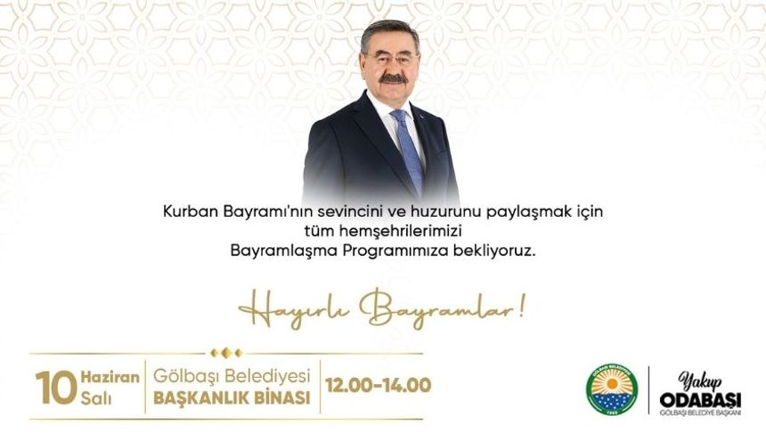 Gölbaşı Belediyesi Bayramda Buluşturuyor
