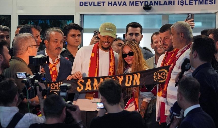 Leroy Sane, Galatasaray için İstanbul’da