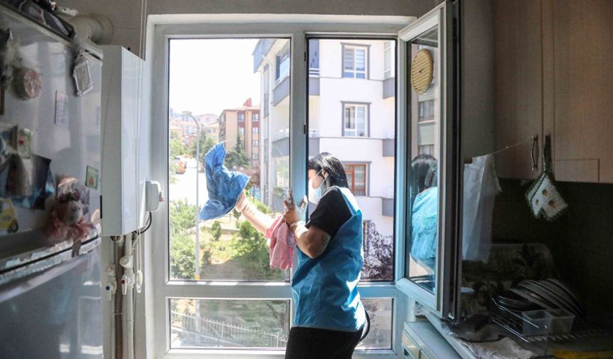Çankaya'da Yaşlı ve Engellilere Ücretsiz Temizlik Desteği