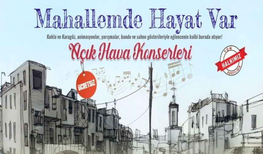 Mamak Belediyesi’nin Açık Hava Konseri Aşık Veysel Mahallesi’nde!