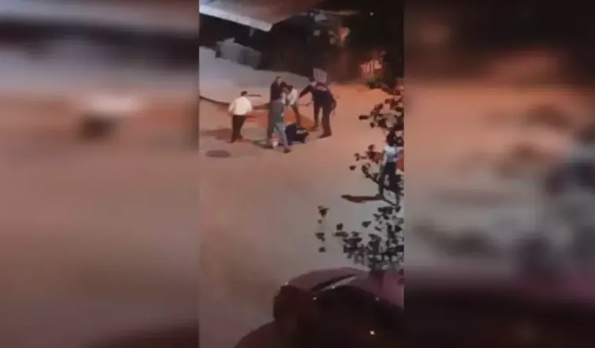 Ankara Yenimahalle’de Sokak Ortasında Sopalı Darp