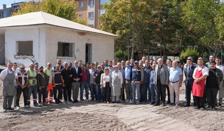 Etimesgut Belediye Başkanı Yeni Kurulan Sosyal Tesisi Ziyaret Etti