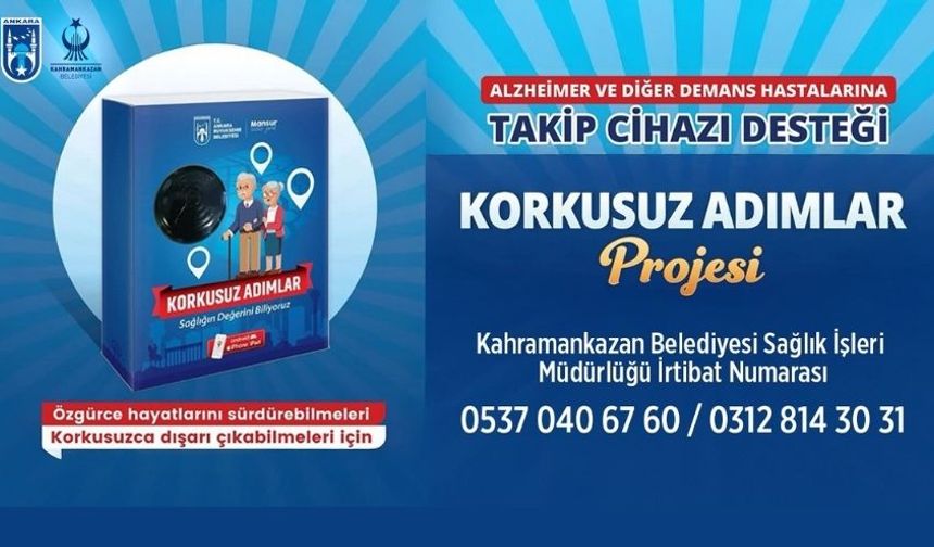 Kahramankazan’da Alzheimer ve Demans Hastalarına Takip Sistemi