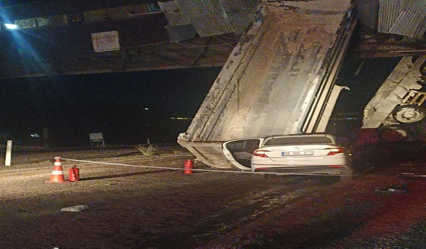 Nallıhan’da Damperi Açılan Kamyon Kazaya Neden Oldu: 1 Ölü, 3 Yaralı