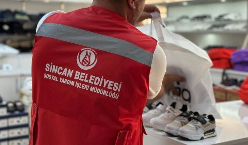 Sincan Belediyesi’nden Öğrencilere Kırtasiye Desteği
