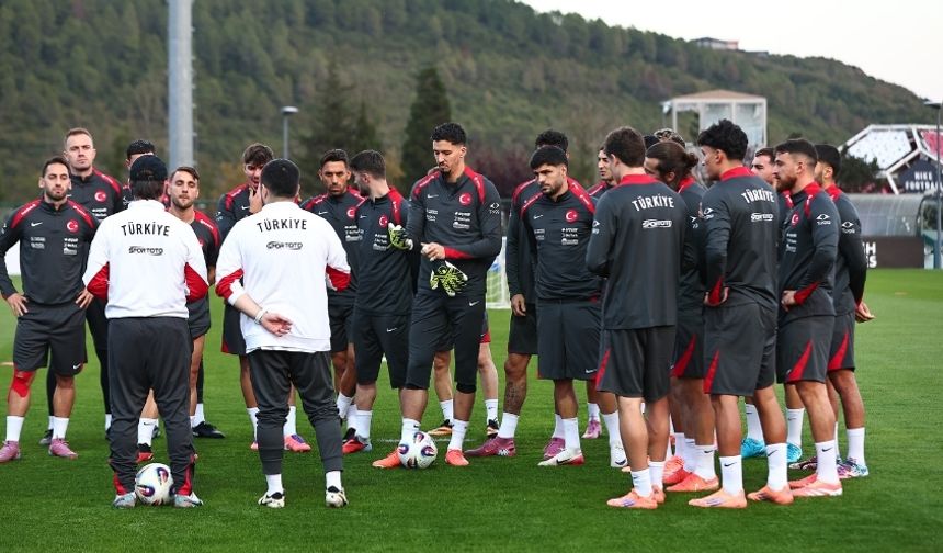 A Milli Futbol Takımı’nda Bulgaristan Mesaisi Başladı