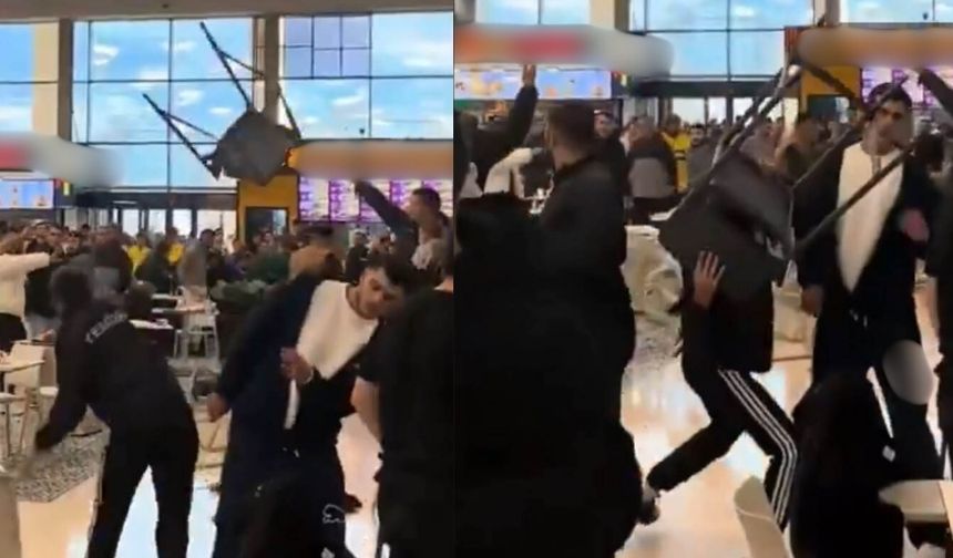 Ankara Etimesgut’ta AVM Kavgası: Polis Müdahale Etti