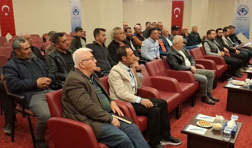 Beypazarı’nda Tarım Alanında İstişare Toplantısı Gerçekleştirildi
