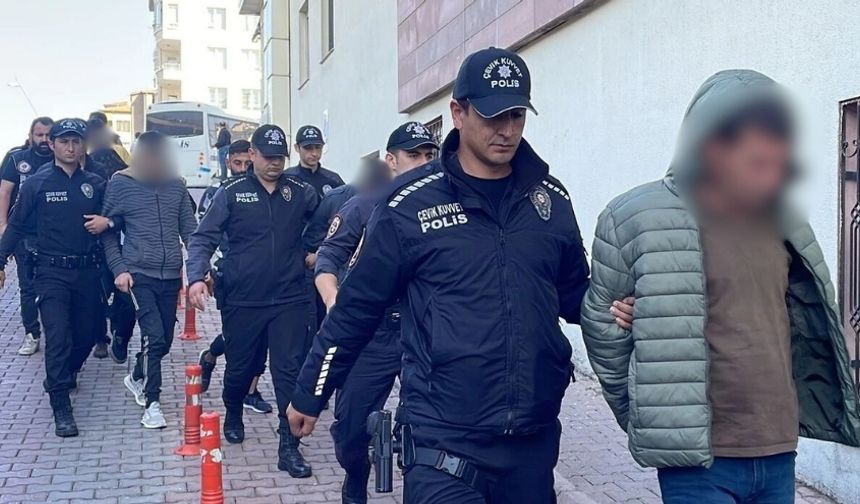 Kayseri’de Narkotik Operasyonu: 8 Zanlı Tutuklandı