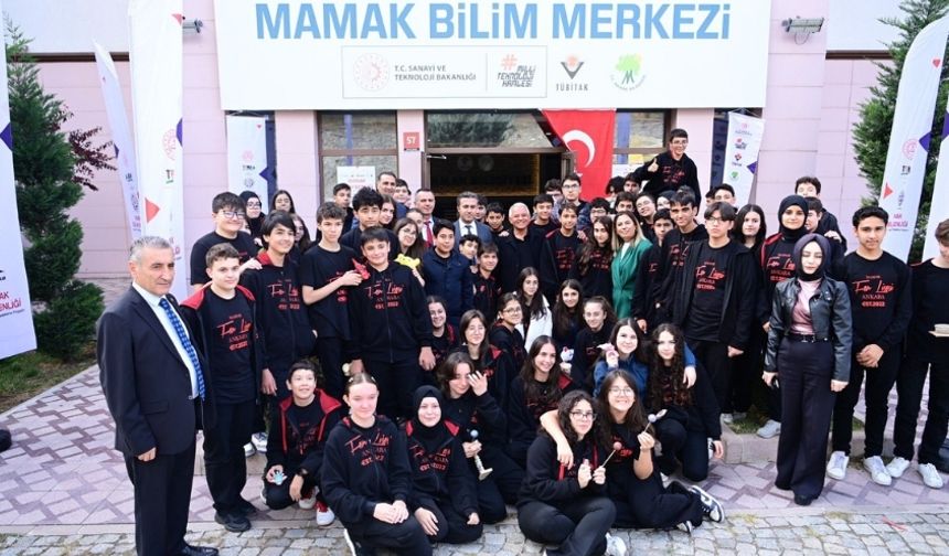 Mamak Bilim Şenliği Başladı! Çocuklar Bilimle Buluştu