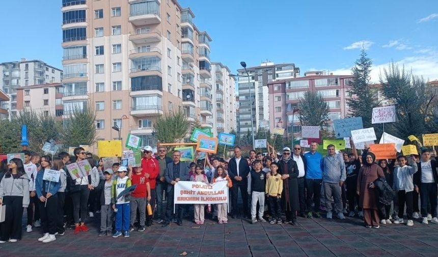 Polatlı'da Dünya Yürüyüş Gününe Özel Etkinlik Düzenlendi