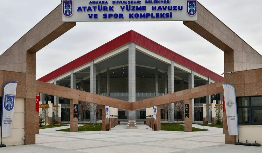 Sincan’da Yeni Yüzme Havuzu ve Spor Kompleksi Hizmete Girdi