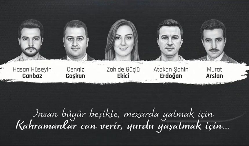 TUSAŞ Saldırısında Şehit Olan 5 Kişi Ankara’da Anıldı