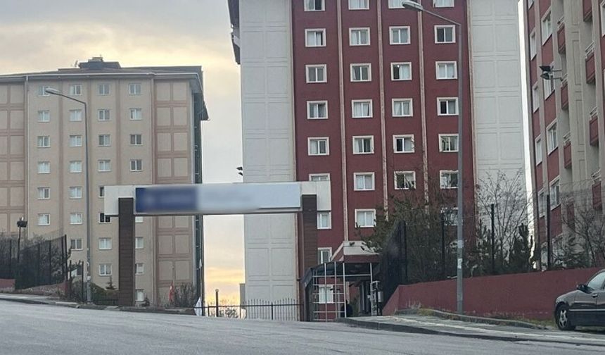 Ankara'da Üniversite Öğrencisi Yurdun 4'üncü Katından Düştü