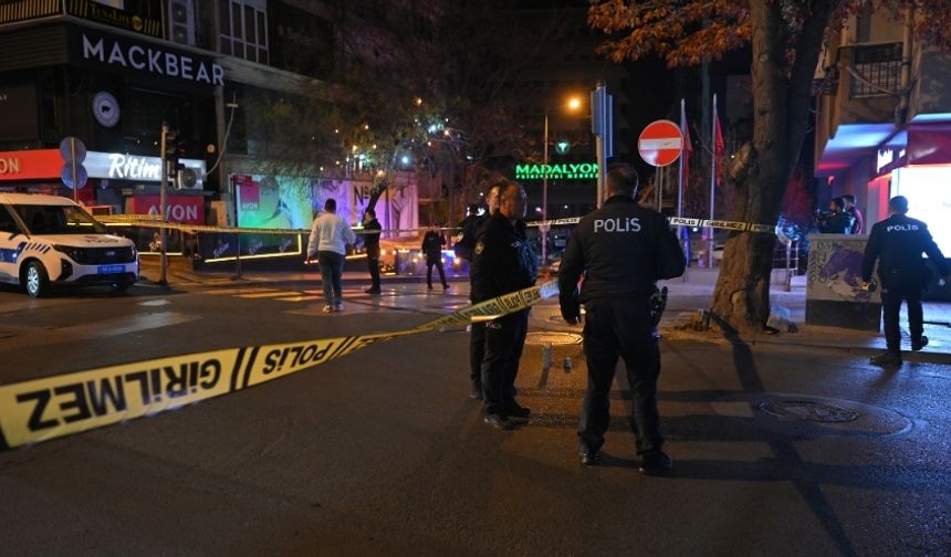 Çankaya’da Eğlence Mekanının Önünde Kurşun Yağmuru: 1 Yaralı