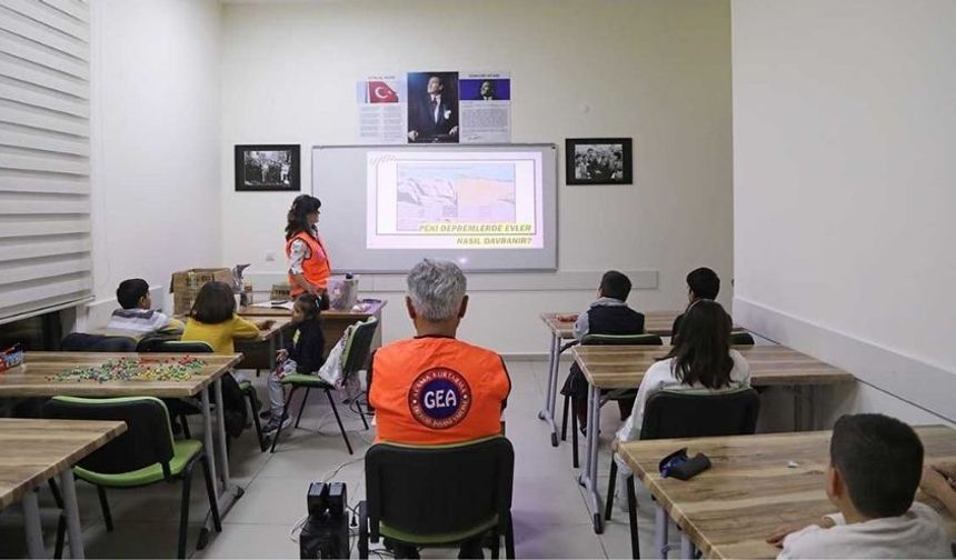 Çankayalı Öğrencilere ‘Depreme Dayanıklı Bina Modelleri’ Atölyesi