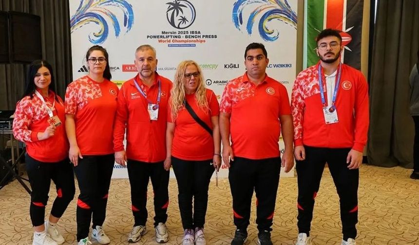 Çankayalı Sporcular Dünya Halter Şampiyonasından 12 Madalyayla Döndü