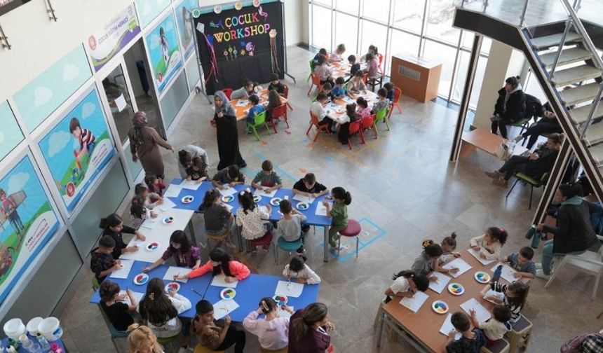 Keçiörenli Minikler ‘Çocuk Workshop’ Etkinliğinde Buluştu