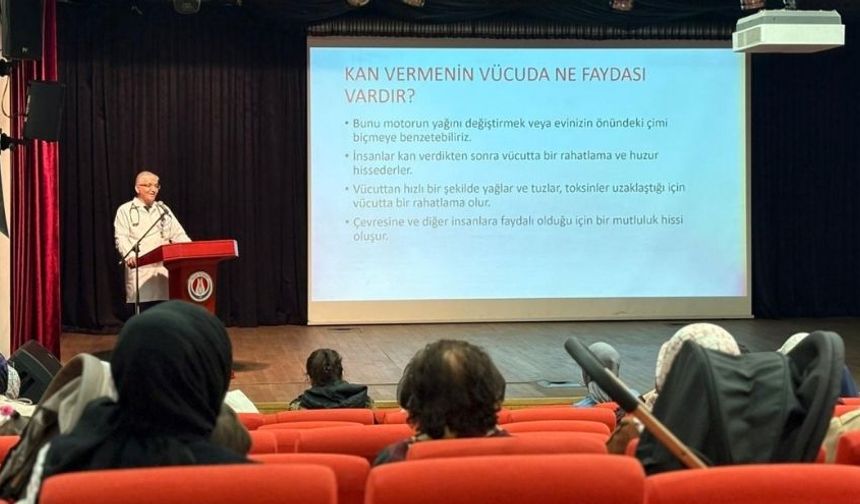 Sincan’da Kızılay Haftasına Özel Farkındalık Semineri Düzenlendi