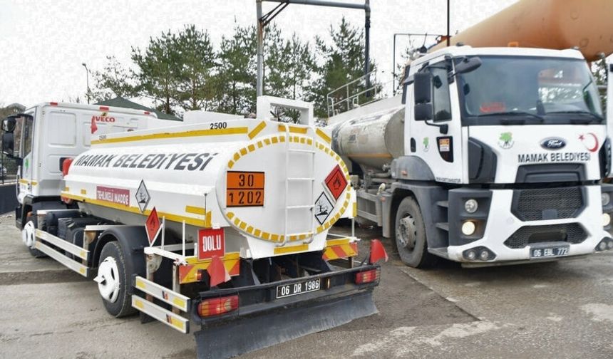 Mamak’tan Kırıkkale’deki Yangına Su ve Personel Desteği