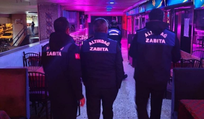 Altındağ Belediyesi’nden Eğlence Mekanlarına Sıkı Denetim
