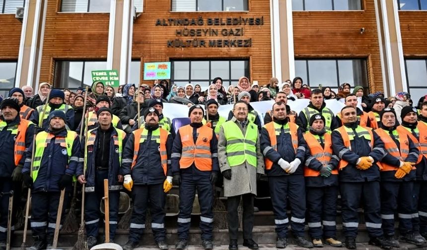 Altındağ'da Büyük Temizlik Seferberliği: Veysel Tiryaki Duyurdu