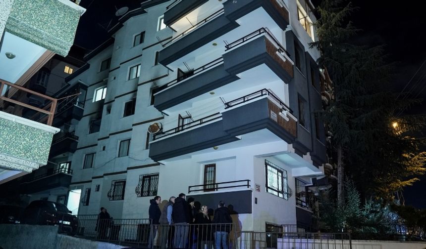 Ankara Keçiören’de Yangın Paniği! Tartıştığı Eşine Kızıp Evi Yaktı