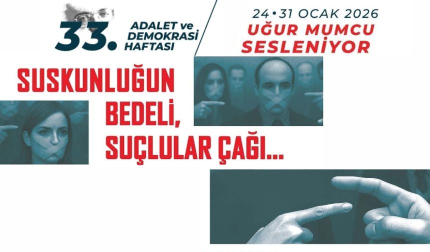 Çankaya Adalet ve Demokrasi Haftası’nda Uğur Mumcu’yu Anıyor