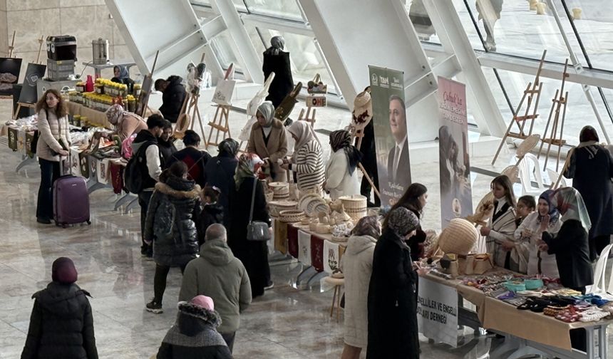 Çubuk’un Coğrafi İşaretli Ürünleri Ankara Garı’nda