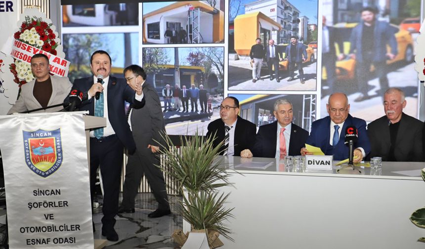 Sincan Şoför Esnafı Güven Tazeledi: İsa Yalçın Yeniden Başkan
