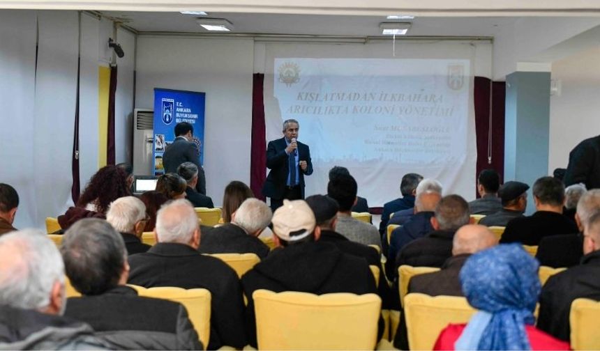 Nallıhan, Pursaklar ve Akyurt’ta Koloni Seferberliği: Arıcılar Eğitimde Buluştu