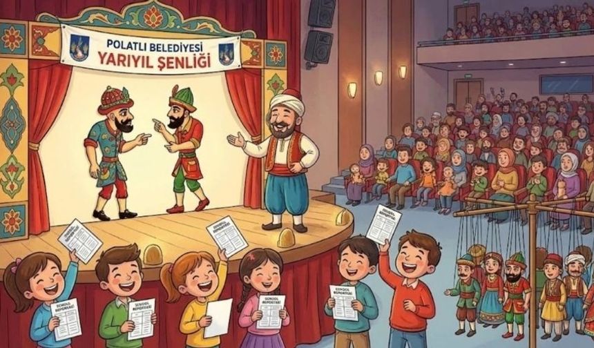Polatlı’da Yarıyıl Eğlencesi: Kukla, Karagöz ve Meddah Gösterileri