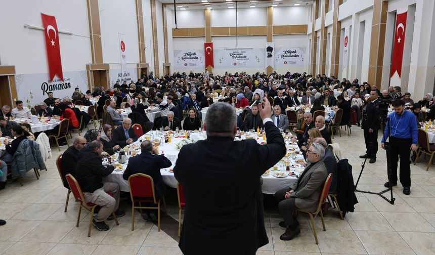 Başkan Özarslan Emekli Askerlerle İftarda Bir Araya Geldi