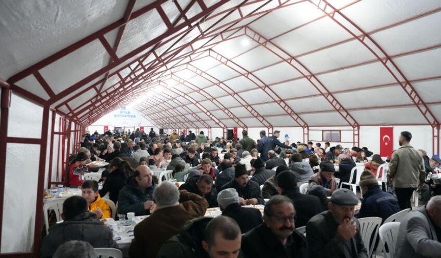 Çubuk'ta ‘Gönül Sofrası’ Kuruldu