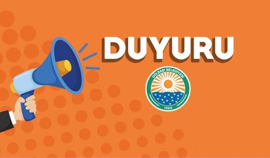Gölbaşı’ndan Park Yasağı ve Sorunlarına İlişkin Önemli Duyuru