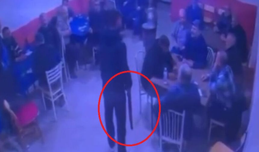 Haymana’da Kahvehanede Korku Dolu Anlar, Arbede Sırasında Pompalı Tüfek Ateş Aldı