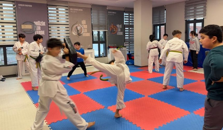 Mamaklı Genç Taekwondocular Kuşak Sınavında Ter Dökecek