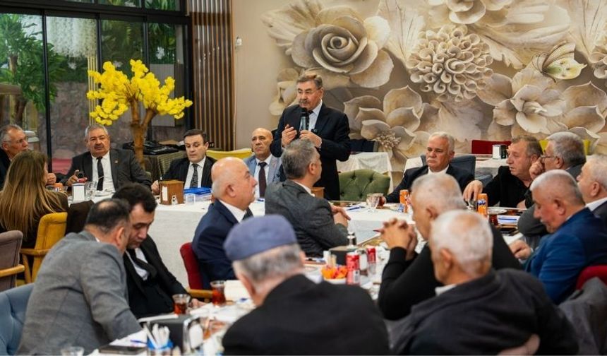 Yakup Odabaşı Muhtarlarla Buluştu: Gölbaşı için Yeni Projeler Yolda