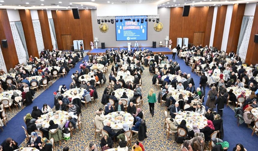 Altındağ'da Ramazan Buluşması: Tiryaki Mahalleliyle İftarda Buluştu