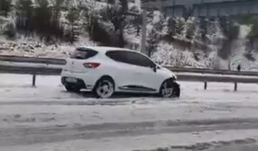 Başkentte Yoğun Yağış Kazayı Beraberinde Getirdi