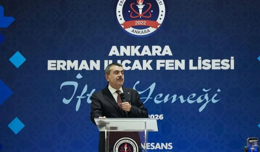 Bakan Tekin Sincanlı Öğrencilerle İftar Sofrasında Buluştu